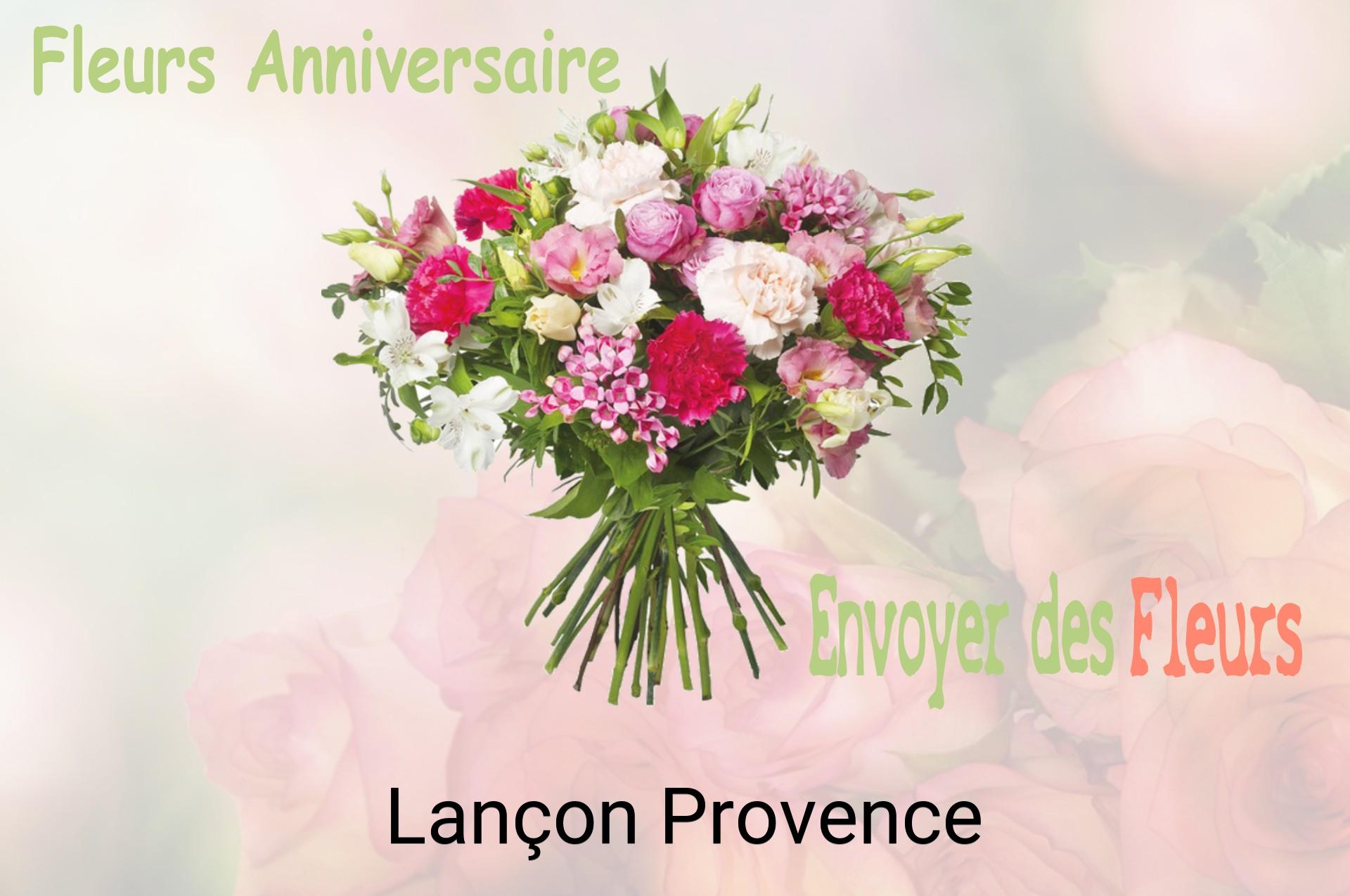 Bouquet de fleurs d’anniversaire livré à Lançon-Provence